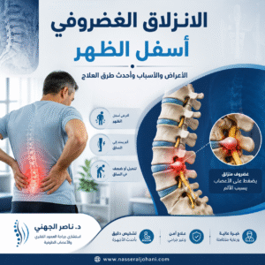 الانزلاق الغضروفي في أسفل الظهر وعلاجه في جدة - د. ناصر الجهني